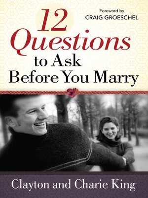 12 Questions to Ask Before You Marry - ebook
